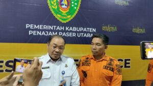 Kepala BMKG Kota Balikpapan, Kukuh Ribudiyanto & Kepala BPBD PPU Budi Santoso